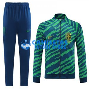 Chandal Brasil 2022 Verde/Azul