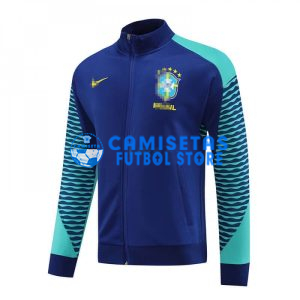 Chaqueta Brasil 2023 Azul/Verde