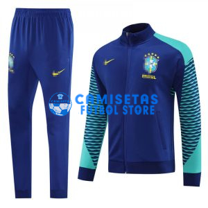 Chandal Brasil 2023 Azul/Verde