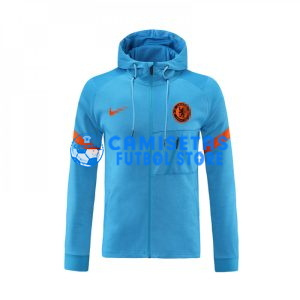 Chaqueta Chelsea 2021/2022 Con Capucha Azul