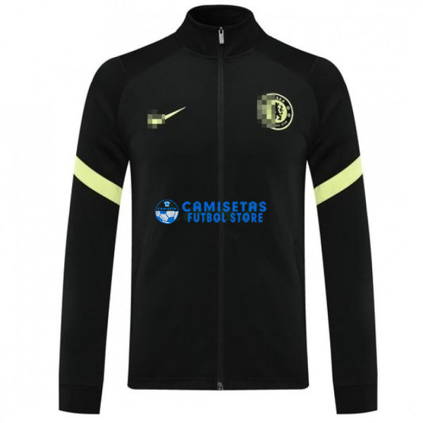 Chaqueta Chelsea 2021/2022 Cuello Alto Negro/Amarillo