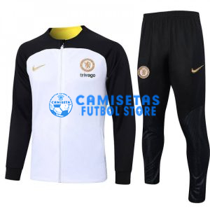 Chandal Chelsea 2023/2024 Blanco/Negro