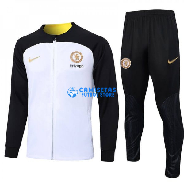 Chandal Chelsea 2023/2024 Blanco/Negro