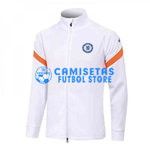 Chaqueta Chelsea FC 2021/2022 Cuello Alto Blanco