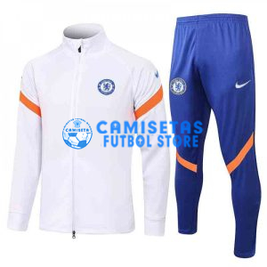 Chandal Chelsea FC 2021/2022 Cuello Alto Blanco