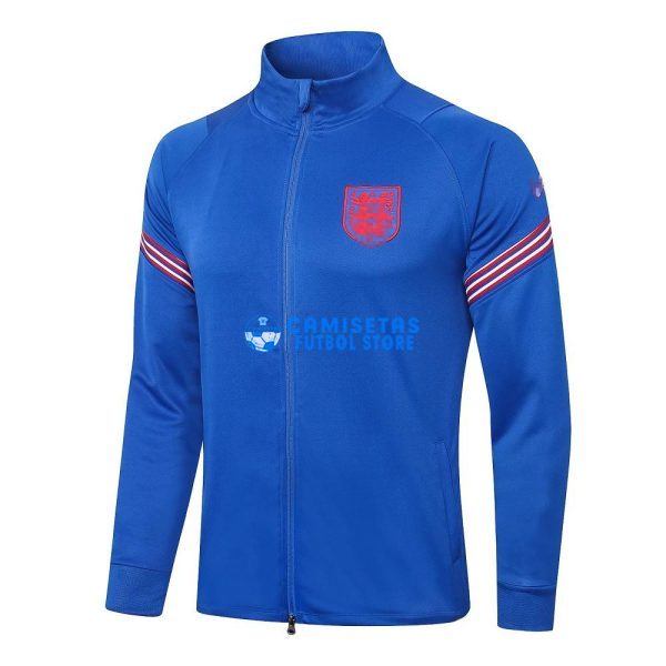 Chaqueta Inglaterra 2020 Cuello Alto Azul