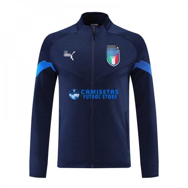 Chaqueta Italia 2022 Azul Marino