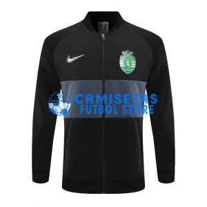 Chaqueta Lisboa 2021/2022 Cuello Alto Negro/Gris