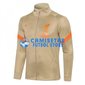 Chaqueta Liverpool 2021/2022 Cuello Alto Caqui