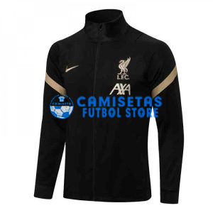 Chaqueta Liverpool 2021/2022 Cuello Alto Negro/Amarillo