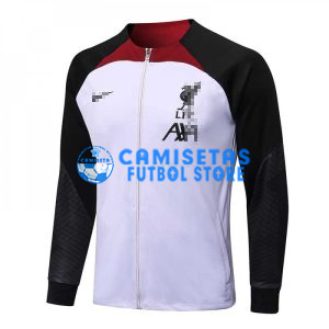 Chaqueta Liverpool 2022/2023 Blanco con Mangas Negras