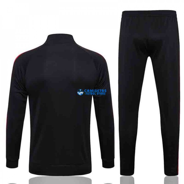 Chaqueta Manchester United 2022/2023 Negro con Rayas Largas - Imagen 3