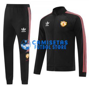 Chandal Manchester United 2022/2023 Negro/Rojo