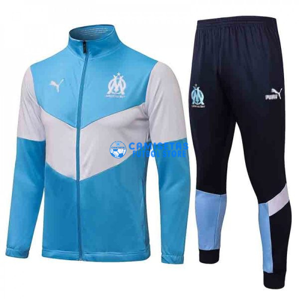 Chandal Olympique Marsella 2021/2022 Azul Claro