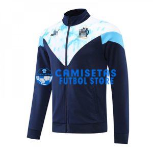 Chaqueta Olympique Marsella 2022/2023 Azul Oscuro/Blanco