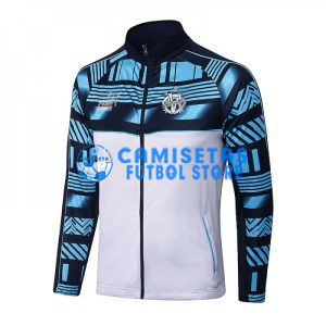 Chaqueta Olympique Marsella 2022/2023 Blanco/Azul