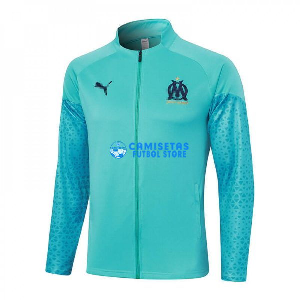 Chaqueta Olympique Marsella 2023/2024 Turquesa