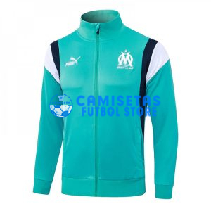 Chaqueta Olympique Marsella 2023/2024 Turquesa/Blanco