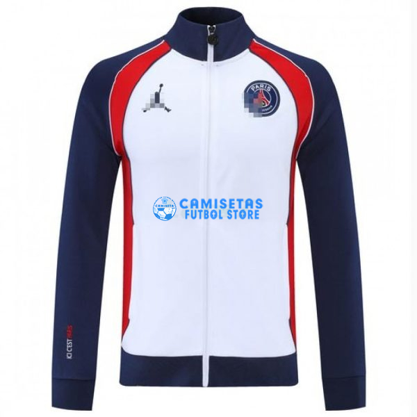 Chaqueta PSG 2021/2022 Cuello Alto Azul/Blanco/Rojo