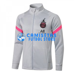 Chaqueta PSG 2021/2022 Cuello Alto Gris