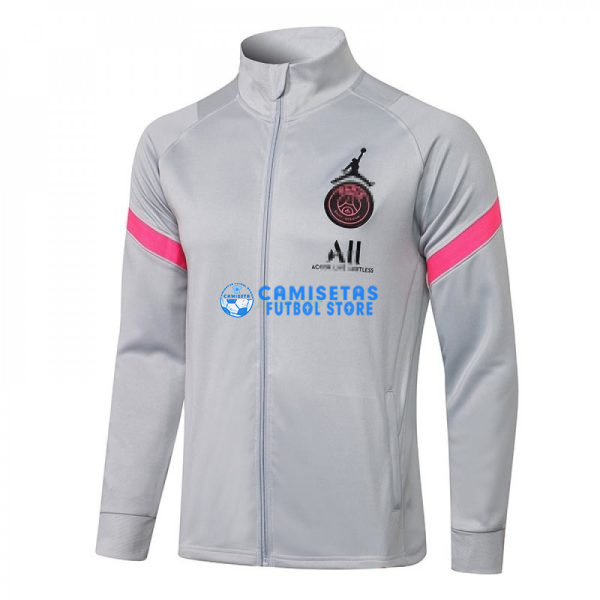 Chaqueta PSG 2021/2022 Cuello Alto Gris