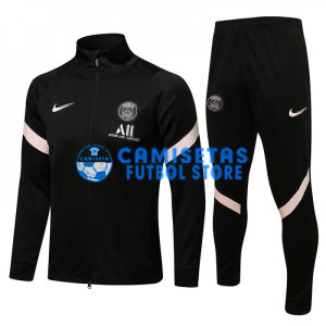 Chándal PSG 2021/2022 Cuello Alto Negro Marca Blanco