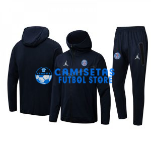 Chandal PSG 2022/2023 Con Capucha Azul Oscuro