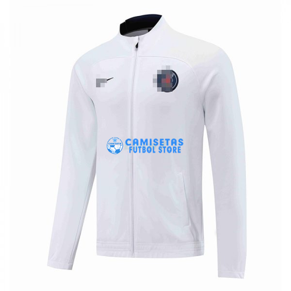 Chaqueta PSG 2022/2023 Cuello Alto Blanco