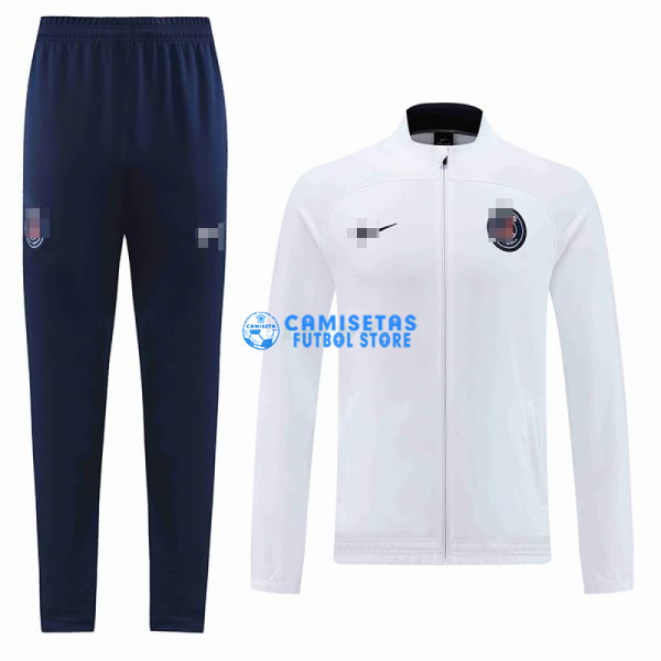 Chandal PSG 2022/2023 Cuello Alto Blanco