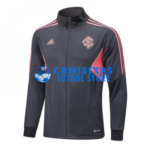 Chaqueta SC Internacional 2022/2023 Gris con Rayas Rosadas