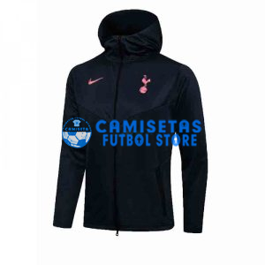 Chaqueta Tottenham Hotspur 2021/2022 Con Capucha Azul Marino
