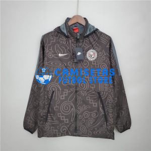 Cortavientos Club America 2021/2022 Con Capucha Negro