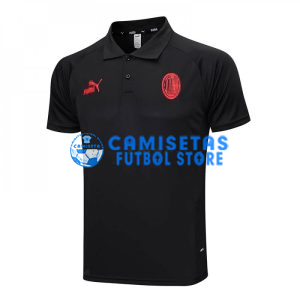 Polo AC Milan 2023/2024 Negro