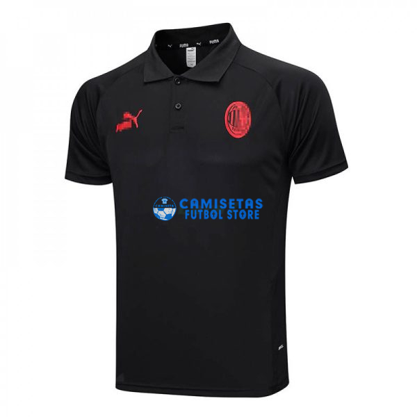 Polo AC Milan 2023/2024 Negro