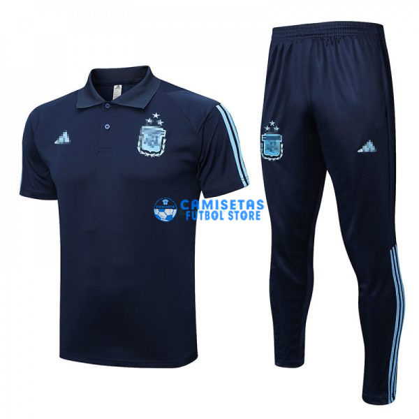 Polo Argentina 2022 Kit Azul Marino