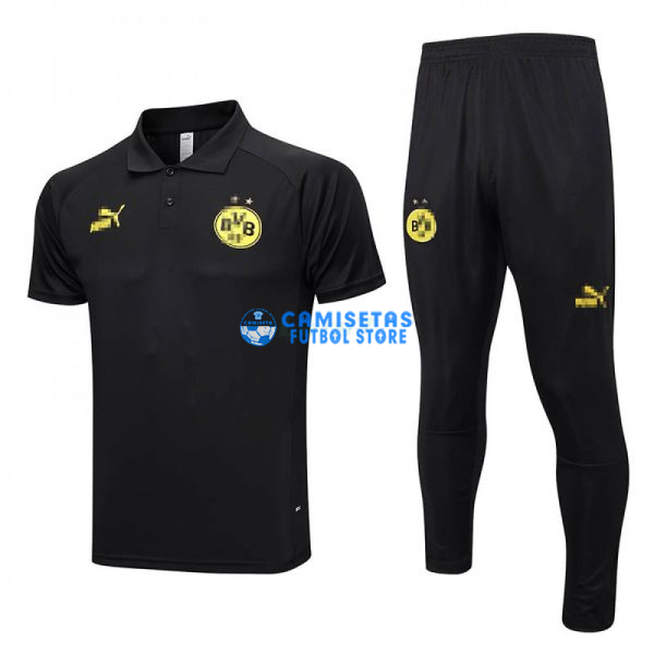 Polo Borussia Dortmund 2023/2024 Negro - Imagen 2