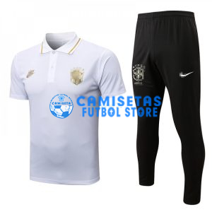 Polo Brasil 2022 Kit Blanco