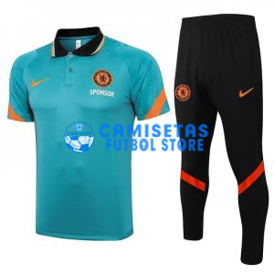 Polo Chelsea FC 2021/2022 Kit Azul