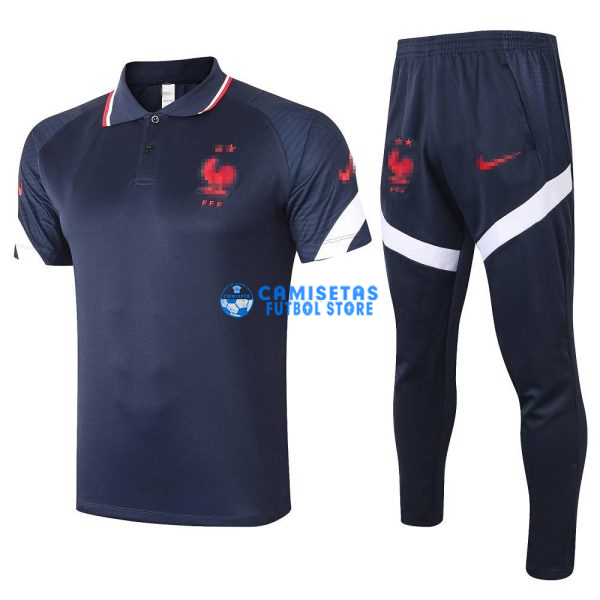 Polo Francia 2020 Kit Azul Marino