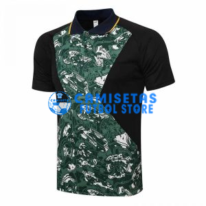 Polo Manchester City 2021/2022 Verde/Negro
