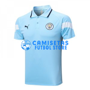 Polo Manchester City 2022/2023 Azul Claro