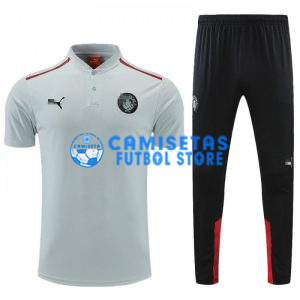 Polo Manchester City 2022/2023 Kit Gris
