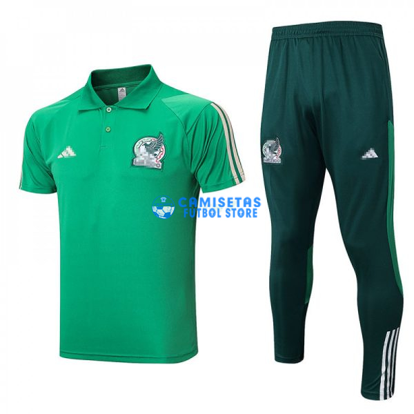 Polo México 2022 Kit Verde