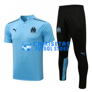 Polo Olympique Marsella 2021/2022 Kit Azul Claro