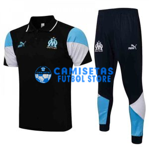 Polo Olympique Marsella 2021/2022 Kit Negro