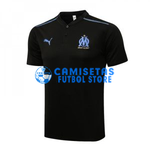 Polo Olympique Marsella 2021/2022 Negro/Azul