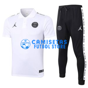 Polo PSG 2020/2021 Kit Jordan Blanco