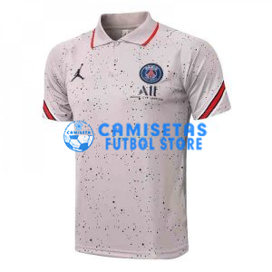 Polo PSG 2021/2022 Estampado Gris Claro