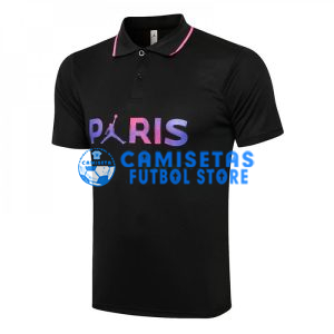 Polo PSG 2021/2022 Negro Marca Polícromo