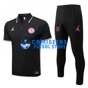 Polo PSG 2022/2023 Kit Negro